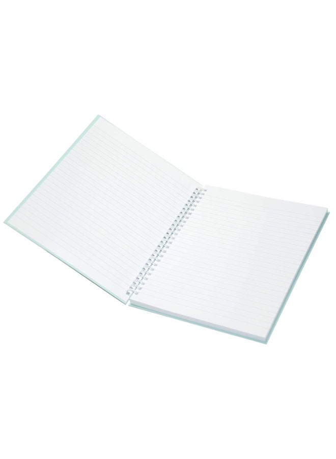 FIS Light LINBSA41802 Spiral Hard Cover Single Line A4 Size Notebook (Pack of 5 Pieces X 100 Sheets) - Image 2